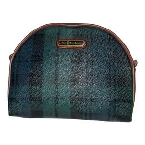 Polo Ralph Lauren Vintage Heritage Plaid Canvas Clutch bag